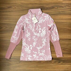 Kastel Denmark Women's Longsleeve Sun Shirt - Lilac Floral - XS